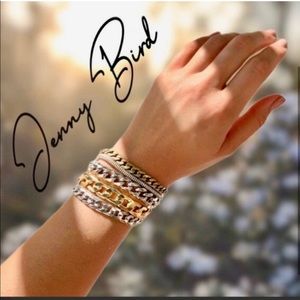 Jenny Bird Austin Cuff Layered Chain Bracelet